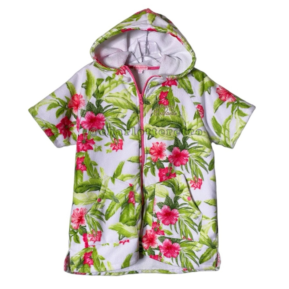 Tommy Bahama • Terrycloth Robe w Pockets + Hood
